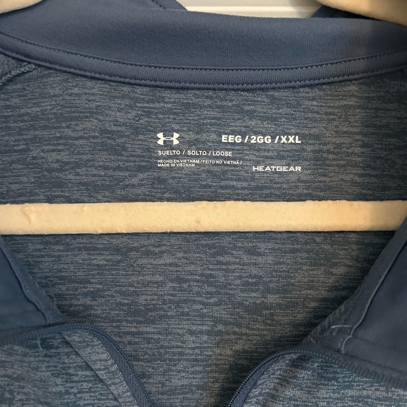 Men’s Under Armour Tech 1/2 Zip Heatgear Long Sleeve - Picture 3 of 3